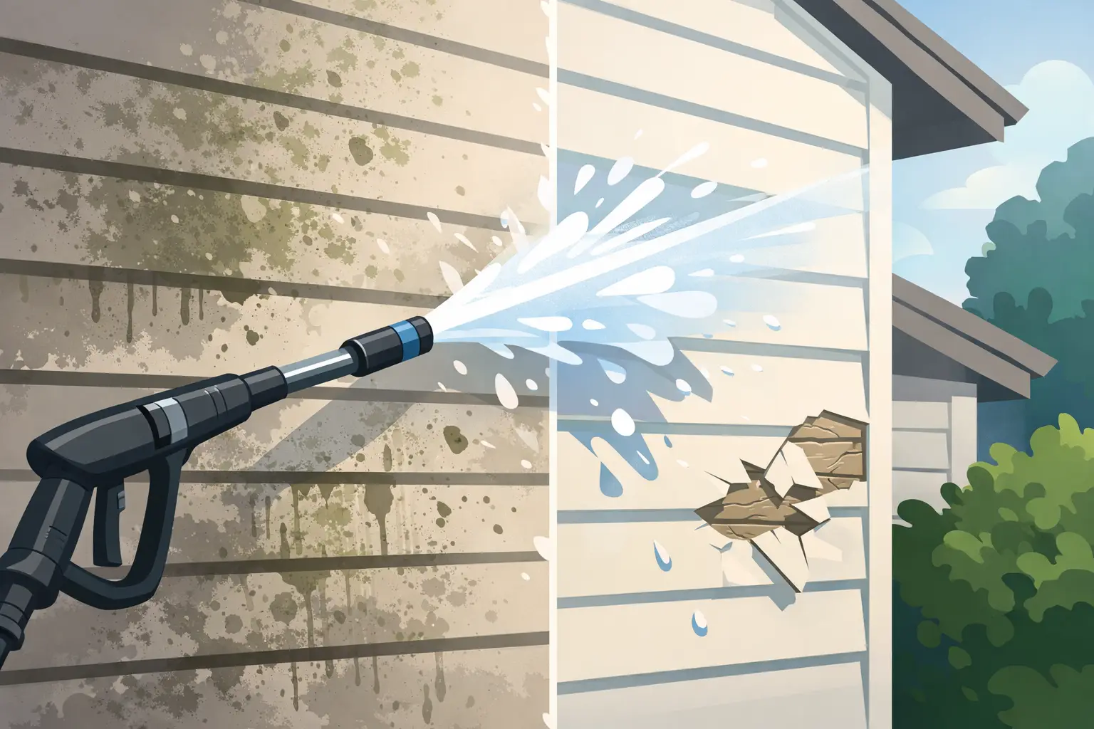 Can Pressure Washing Damage Siding? Yes, Sometimes