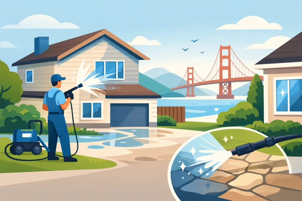 Residential Pressure Washing Guide for Bay Area Homes