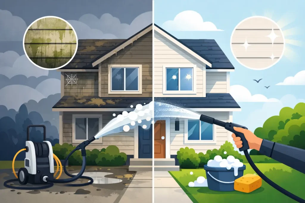 Top Signs Your Exterior Needs Washing Now