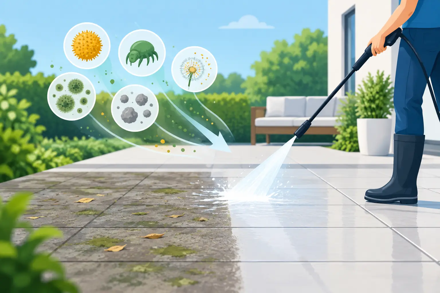 Does Washing Remove Allergens From Outdoor Surfaces?