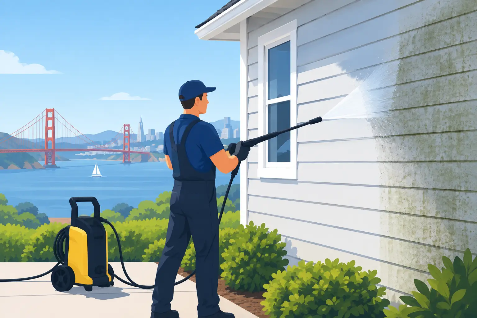 Best Siding Cleaning Methods for Bay Area Homes