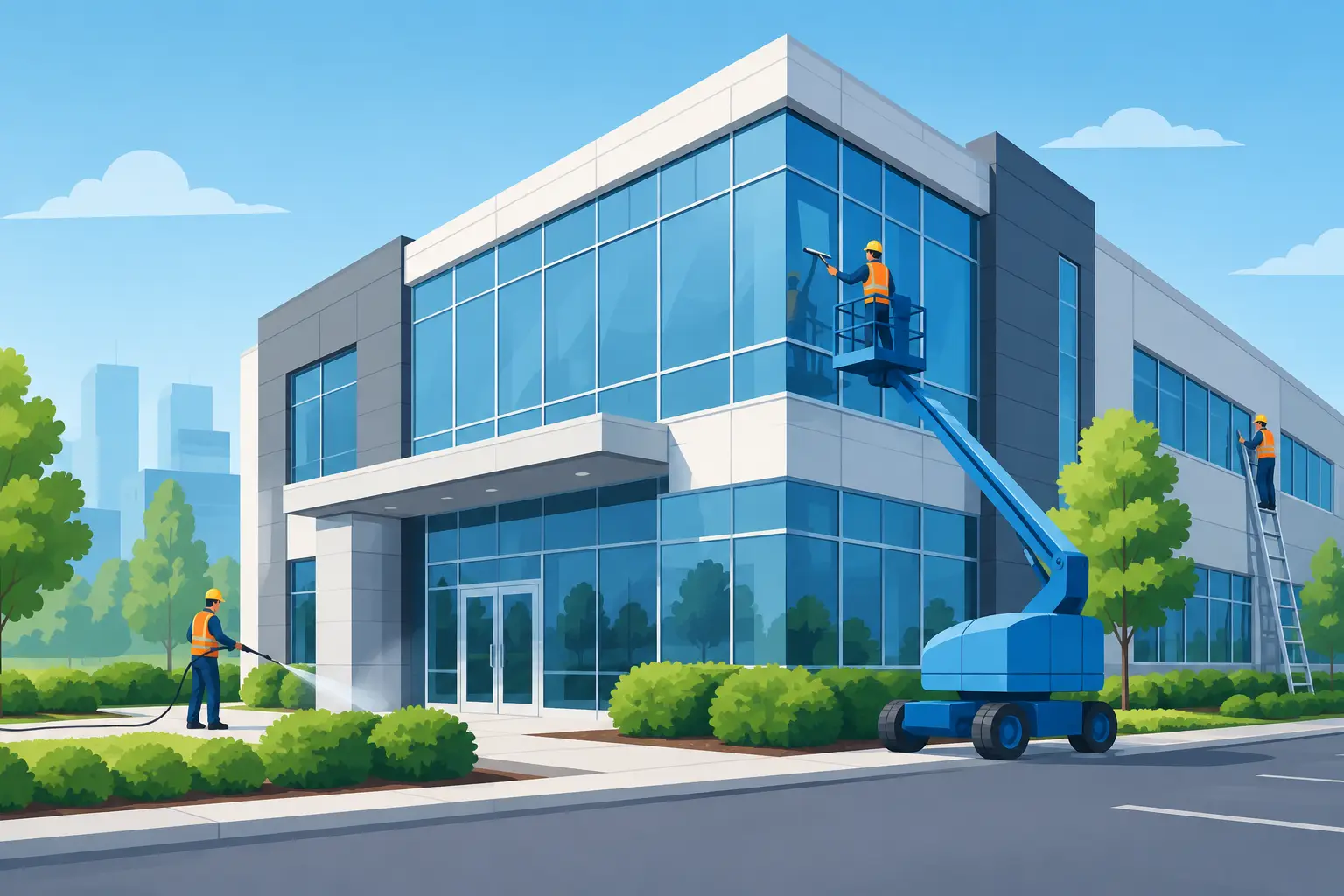 How to Maintain Commercial Building Exteriors